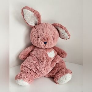 Baby Gund Oh So Snuggly Bunny Plush Quilted Ears Feet Very Soft Lovey Easter